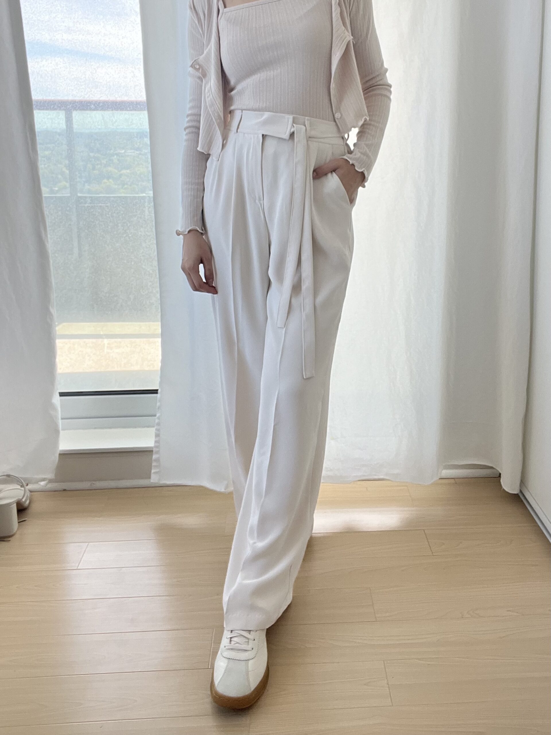 /Premium/ Stretchy wrap pants